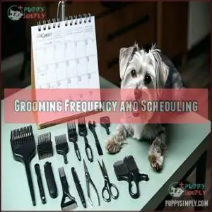 Grooming Frequency and Scheduling