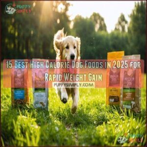 high calorie dog food