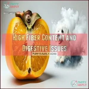 High Fiber Content and Digestive Issues
