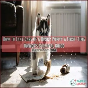how to take care of a husky puppy a first time owners guide