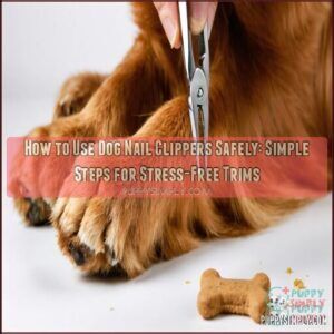 how to use dog nail clippers