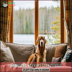 Managing Barking Effectively