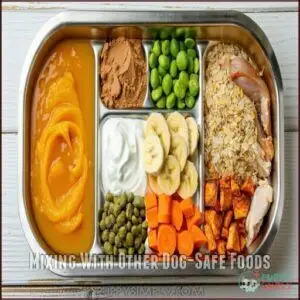 Mixing With Other Dog-Safe Foods