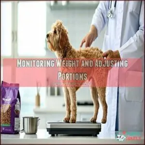 Monitoring Weight and Adjusting Portions
