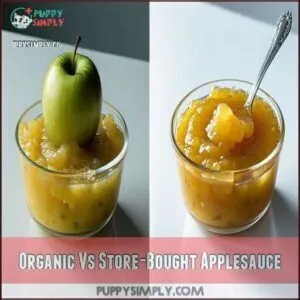Organic Vs Store-Bought Applesauce