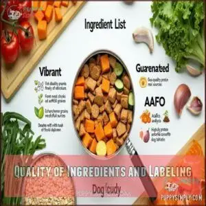 Quality of Ingredients and Labeling