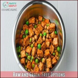 Raw and Grain-Free Options