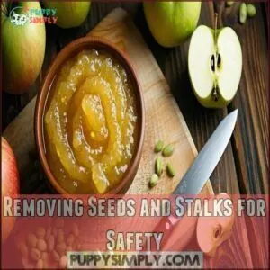 Removing Seeds and Stalks for Safety