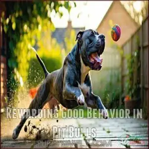 Rewarding Good Behavior in Pit Bulls Rewarding Good Behavior in Pit Bulls