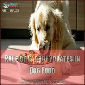 Role of Carbohydrates in Dog Food