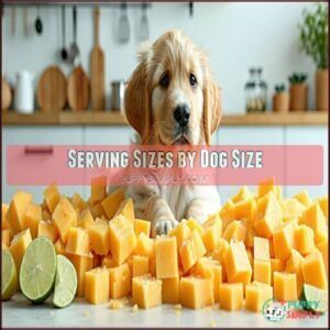 Serving Sizes by Dog Size