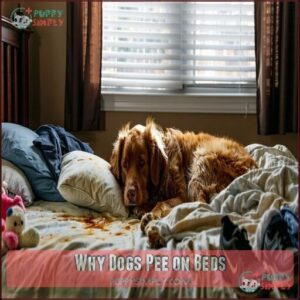 Why Dogs Pee on Beds