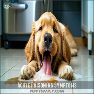 acute poisoning symptoms