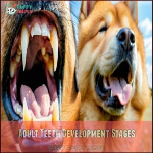 Adult Teeth Development Stages