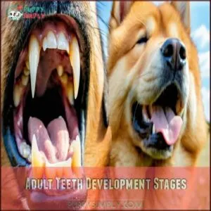 Adult Teeth Development Stages