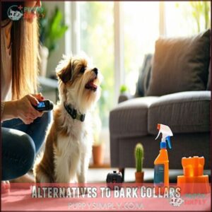 Alternatives to Bark Collars Alternatives to Bark Collars