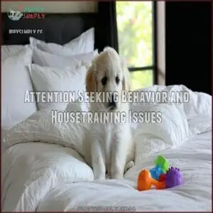 Attention Seeking Behavior and Housetraining Issues