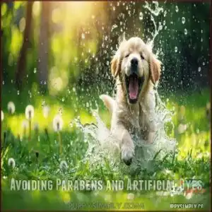 Avoiding Parabens and Artificial Dyes