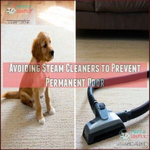Avoiding Steam Cleaners to Prevent Permanent Odor
