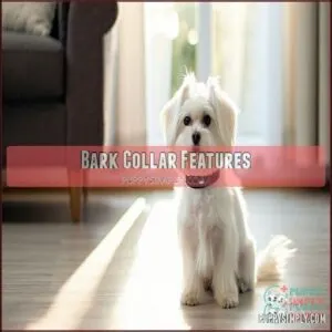 Bark Collar Features