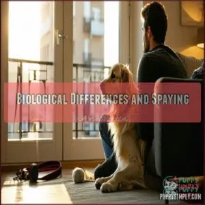 Biological Differences and Spaying
