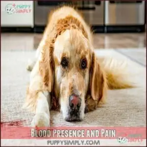Blood Presence and Pain