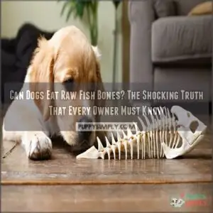 can dogs eat raw fish bones