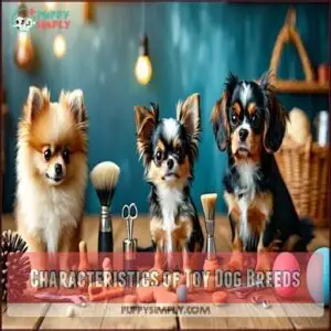 Characteristics of Toy Dog Breeds