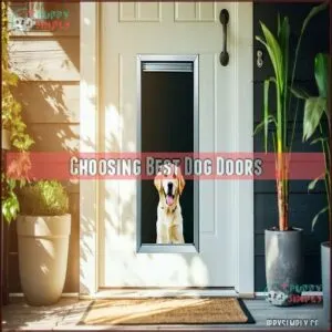 Choosing Best Dog Doors