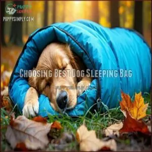 Choosing Best Dog Sleeping Bag