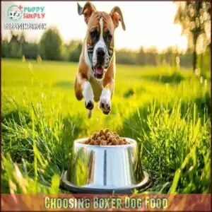 Choosing Boxer Dog Food