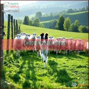 Choosing Farm Dogs