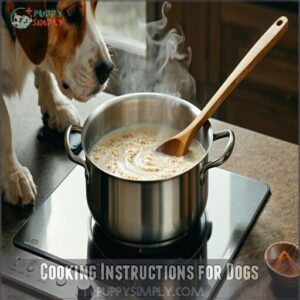cooking instructions for dogs