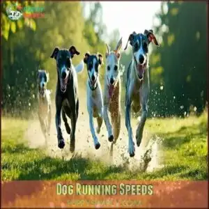 Dog Running Speeds