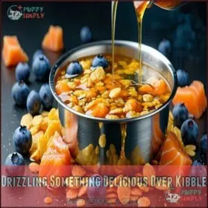 Drizzling Something Delicious Over Kibble