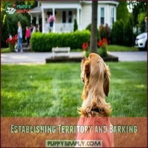 Establishing Territory and Barking