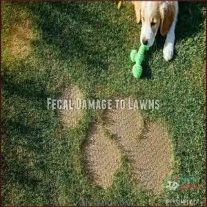 Fecal Damage to Lawns