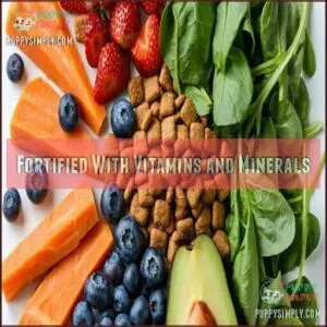 Fortified With Vitamins and Minerals