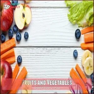 Fruits and Vegetables