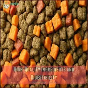 High-Quality Ingredients and Digestibility