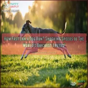 how fast can a dog run