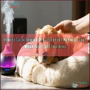 how to calm down a dog