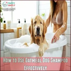 How to Use Oatmeal Dog Shampoo Effectively