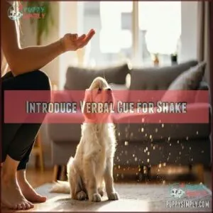 Introduce Verbal Cue for Shake