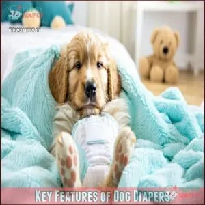 Key Features of Dog Diapers