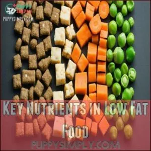 Key Nutrients in Low Fat Food