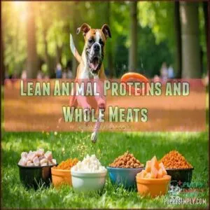 Lean Animal Proteins and Whole Meats