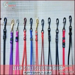 Leash Style Selection Guide