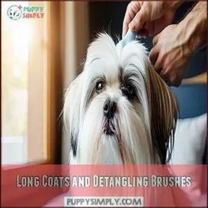 Long Coats and Detangling Brushes