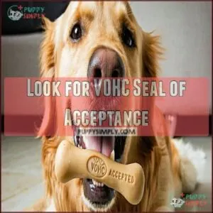 Look for VOHC Seal of Acceptance